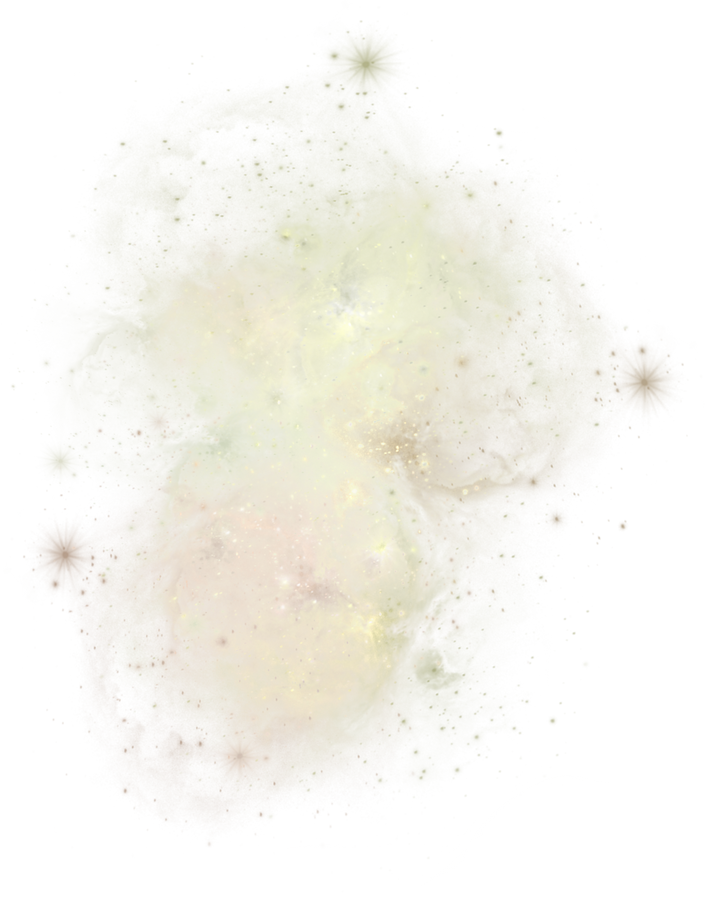 White Pastel Abstract Galaxy Overlay 